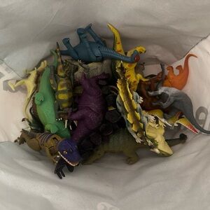Colorful Dinosaur Toy Set